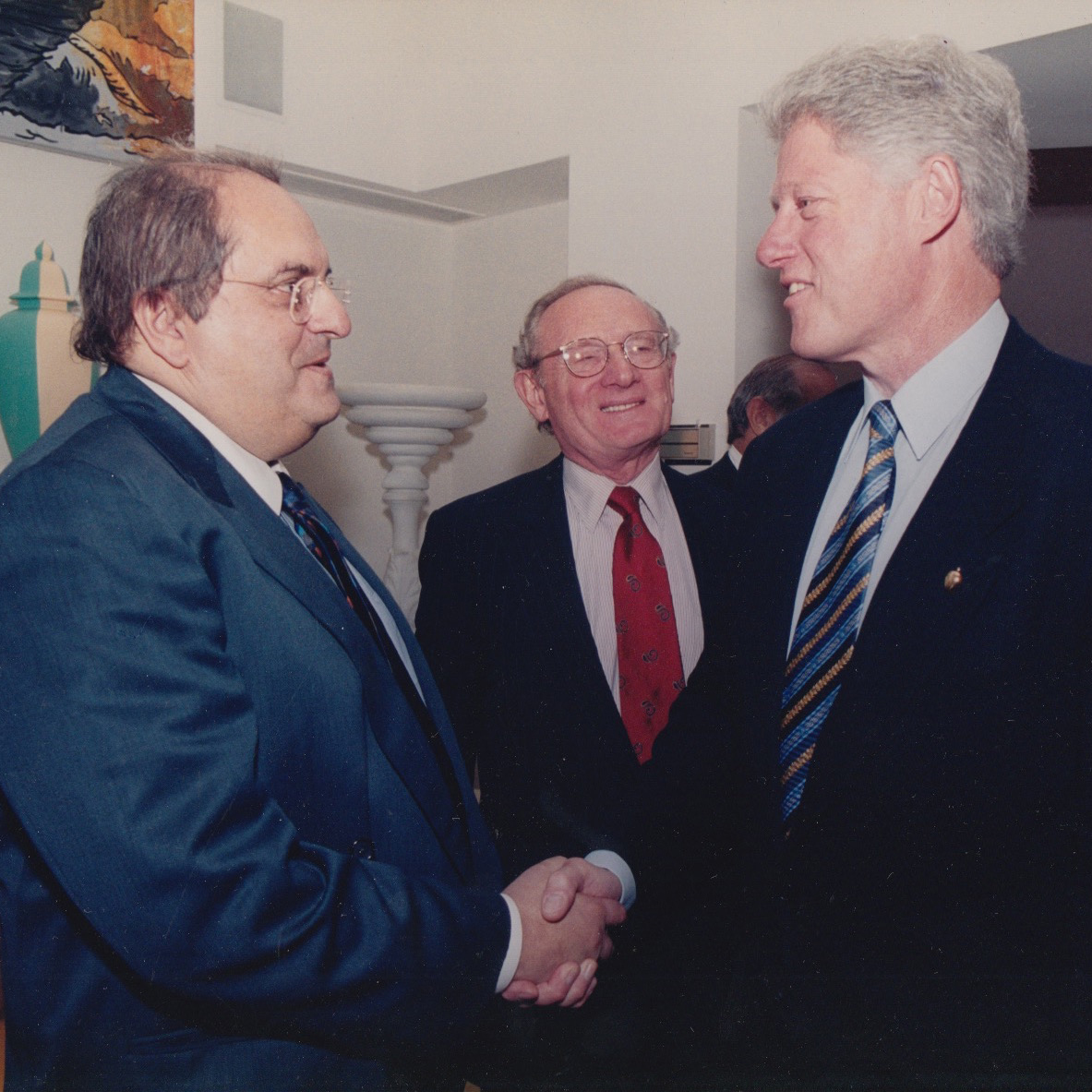 1996 Leon Charney Bill Clinton 