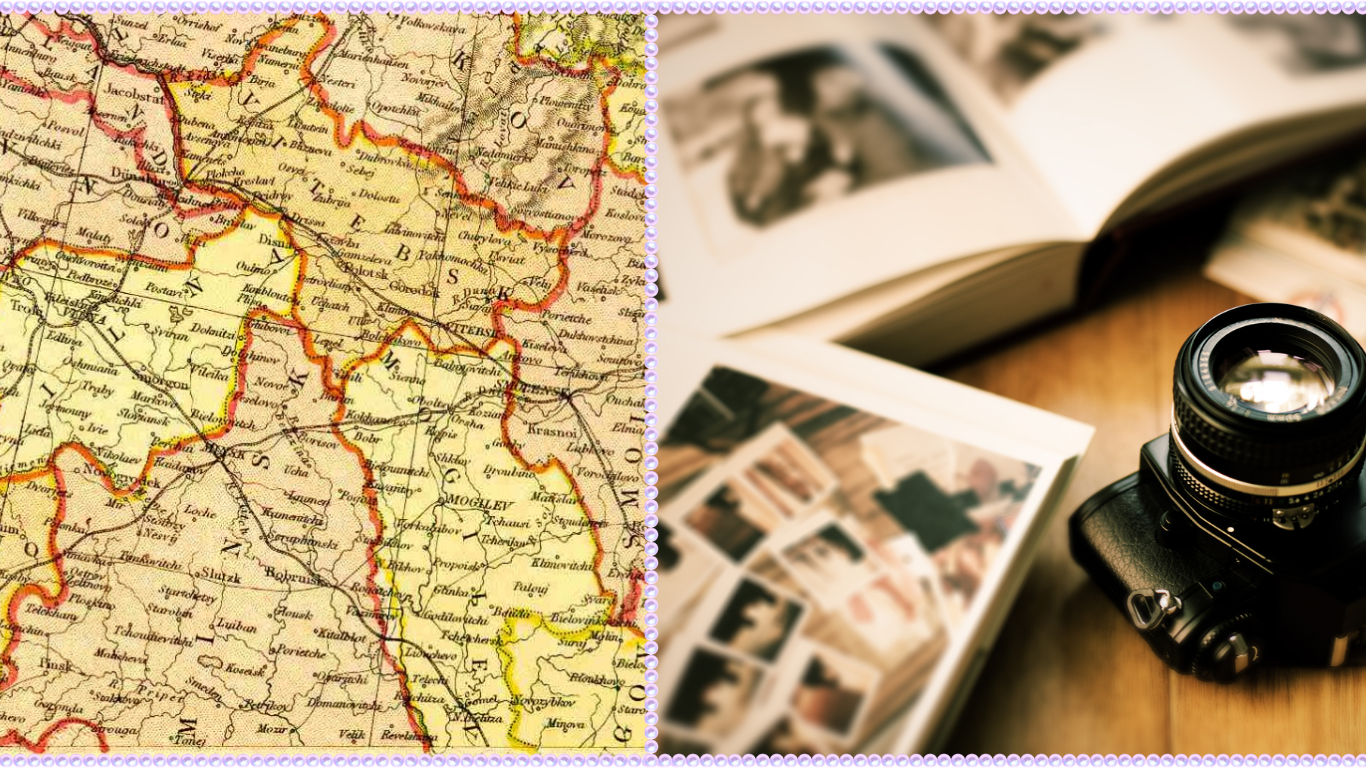 Old Maps, Photo cameras, Photographs, Photo Albums