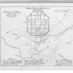 Plan, City Chaus, Mogilev Region, Governorate, Russian Empire, 1839