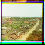 Polotsk. General view of the northwestern part. In the distance Spaso-Evfrosinevskii Monastery