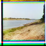 Western Dvina near the city of Drissa - color