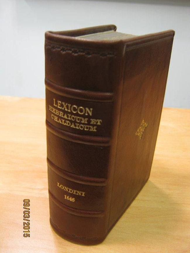 Johannis Buxtorfi lexicon Hebraicum et Chaldaicum