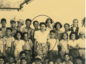 חוה וינשטיין ותלמידים, 1952