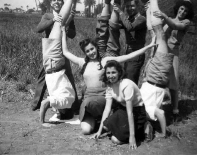 מחנה לחניכי תנועת מכבי בקהיר בעין א-שמס